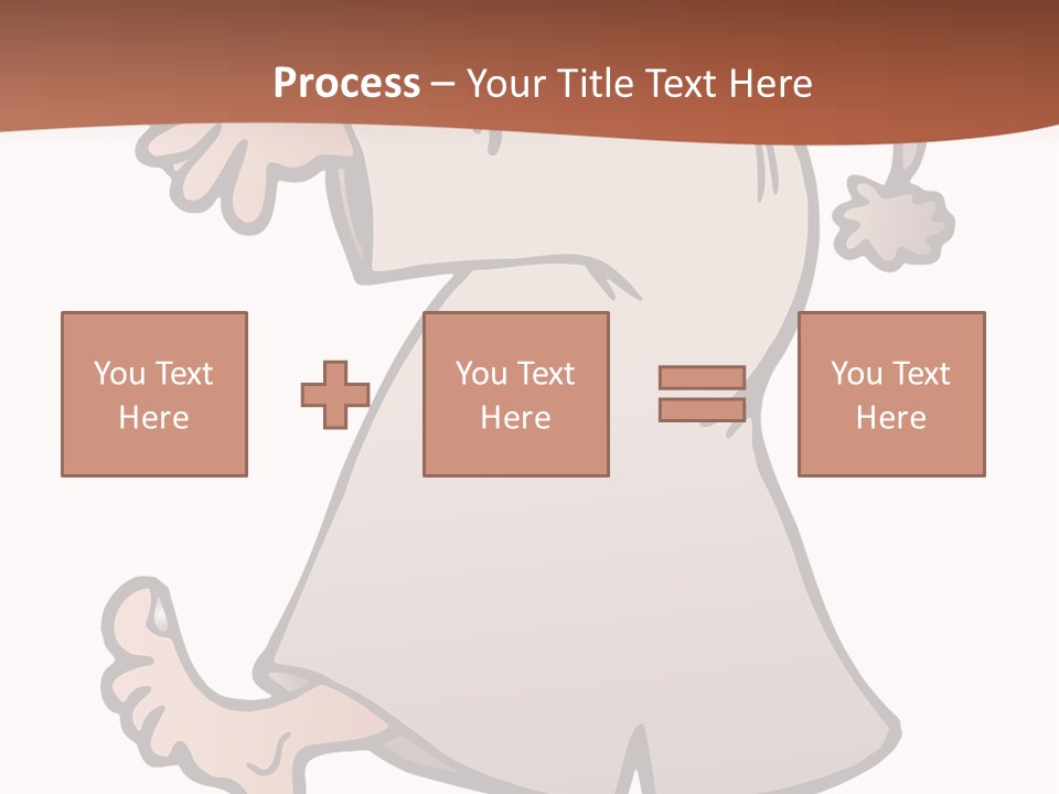 A Man With A Hat On His Head Is Pointing At Something PowerPoint Template