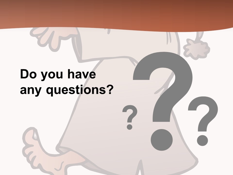 A Man With A Hat On His Head Is Pointing At Something PowerPoint Template