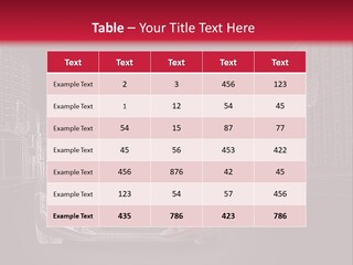 A Red Sports Car On A Black And Red Background PowerPoint Template