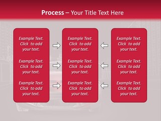 A Red Sports Car On A Black And Red Background PowerPoint Template