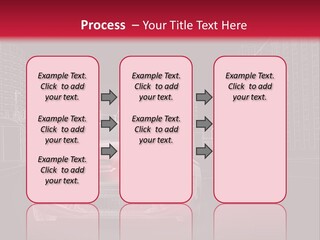A Red Sports Car On A Black And Red Background PowerPoint Template