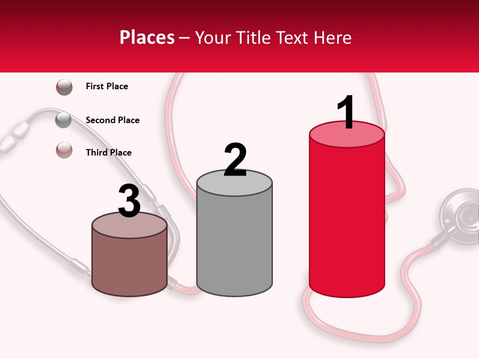 A Stethoscope Next To A Stethoscope With A Doctor ' PowerPoint Template