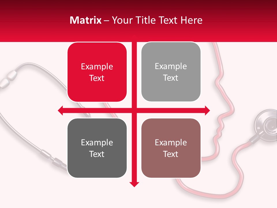 A Stethoscope Next To A Stethoscope With A Doctor ' PowerPoint Template