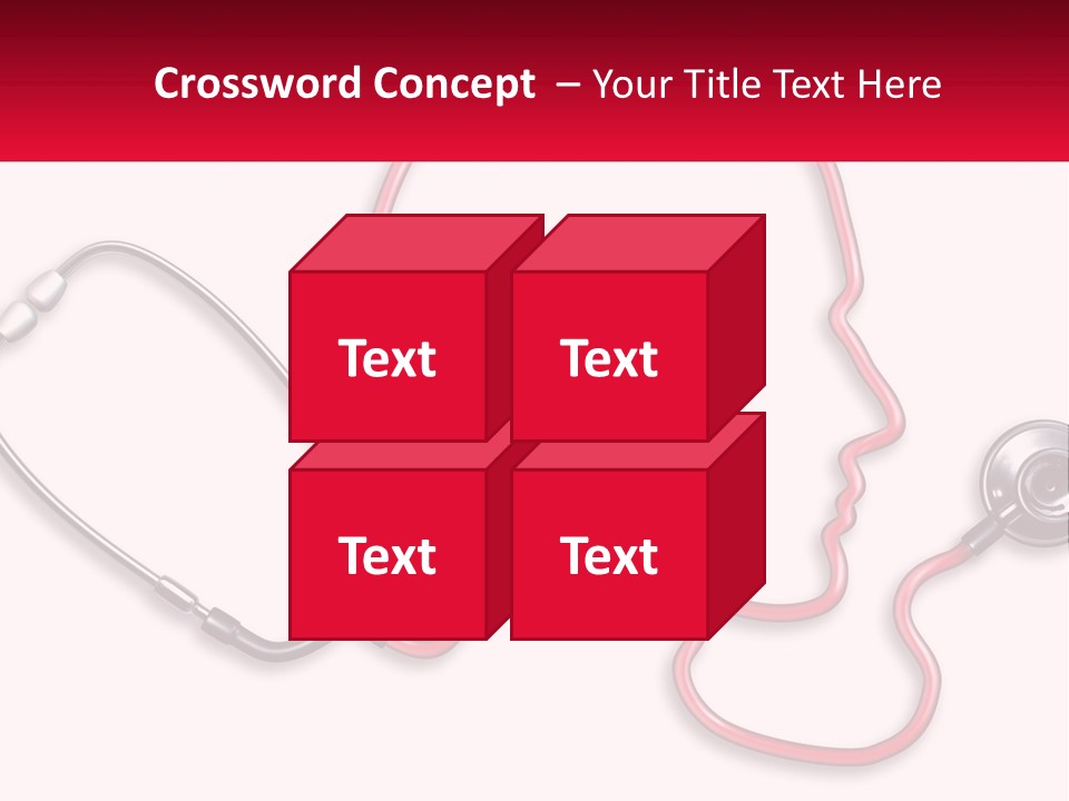 A Stethoscope Next To A Stethoscope With A Doctor ' PowerPoint Template