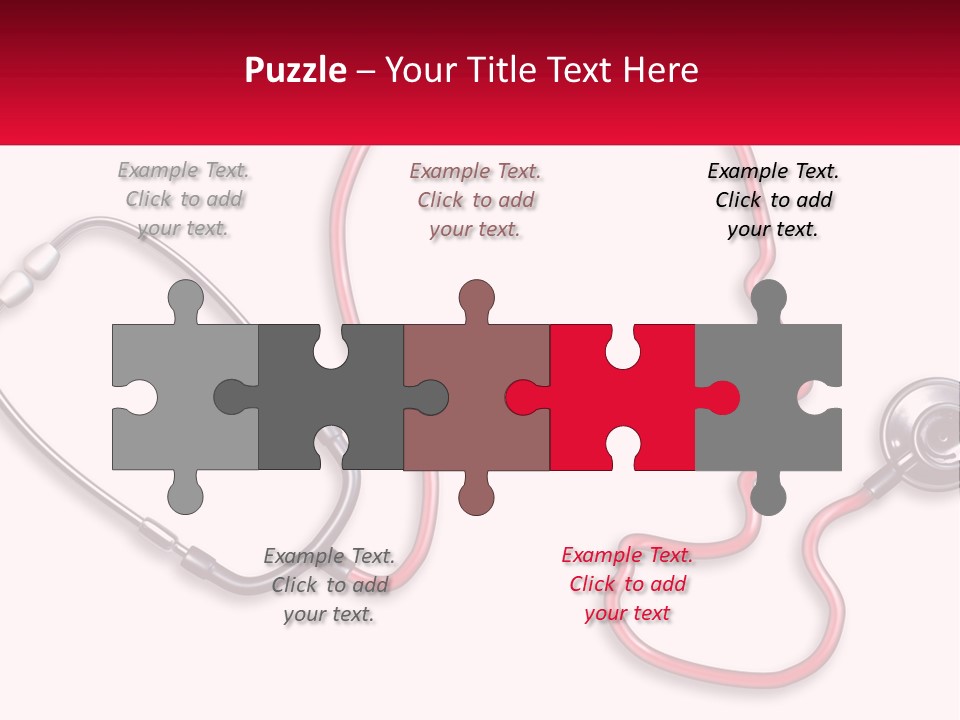 A Stethoscope Next To A Stethoscope With A Doctor ' PowerPoint Template