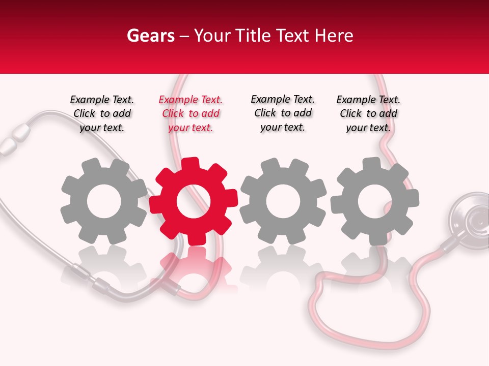 A Stethoscope Next To A Stethoscope With A Doctor ' PowerPoint Template