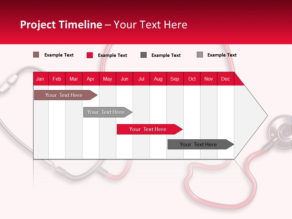 A Stethoscope Next To A Stethoscope With A Doctor ' PowerPoint Template