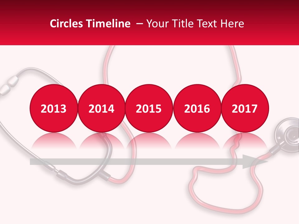A Stethoscope Next To A Stethoscope With A Doctor ' PowerPoint Template