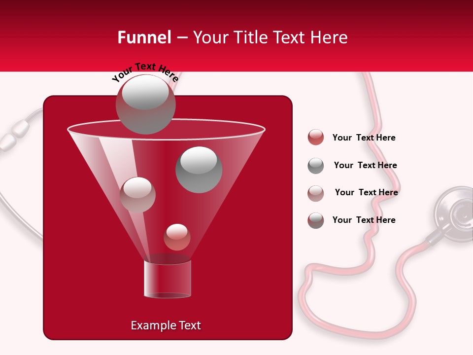A Stethoscope Next To A Stethoscope With A Doctor ' PowerPoint Template