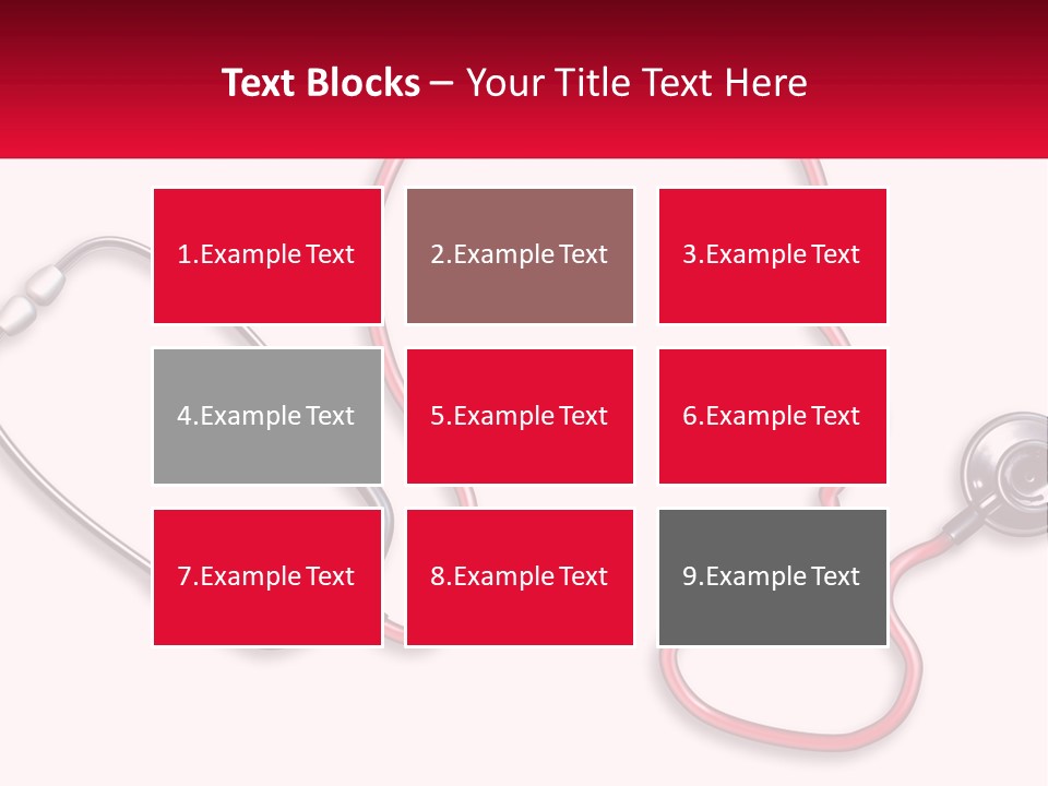 A Stethoscope Next To A Stethoscope With A Doctor ' PowerPoint Template