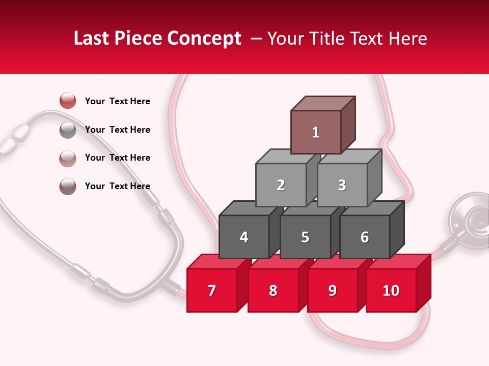 A Stethoscope Next To A Stethoscope With A Doctor ' PowerPoint Template