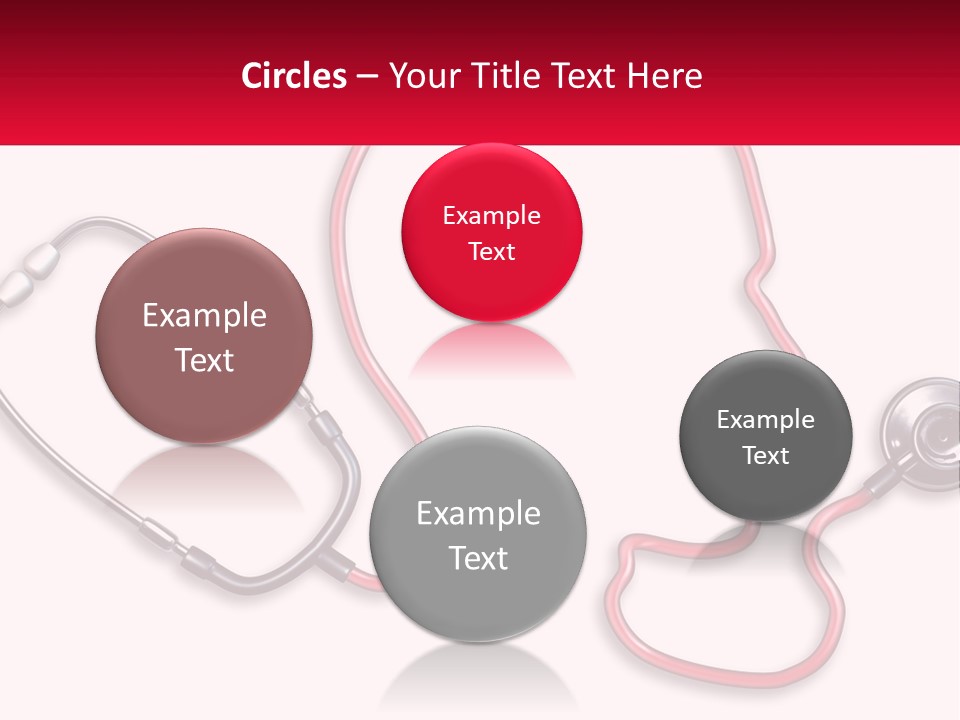 A Stethoscope Next To A Stethoscope With A Doctor ' PowerPoint Template
