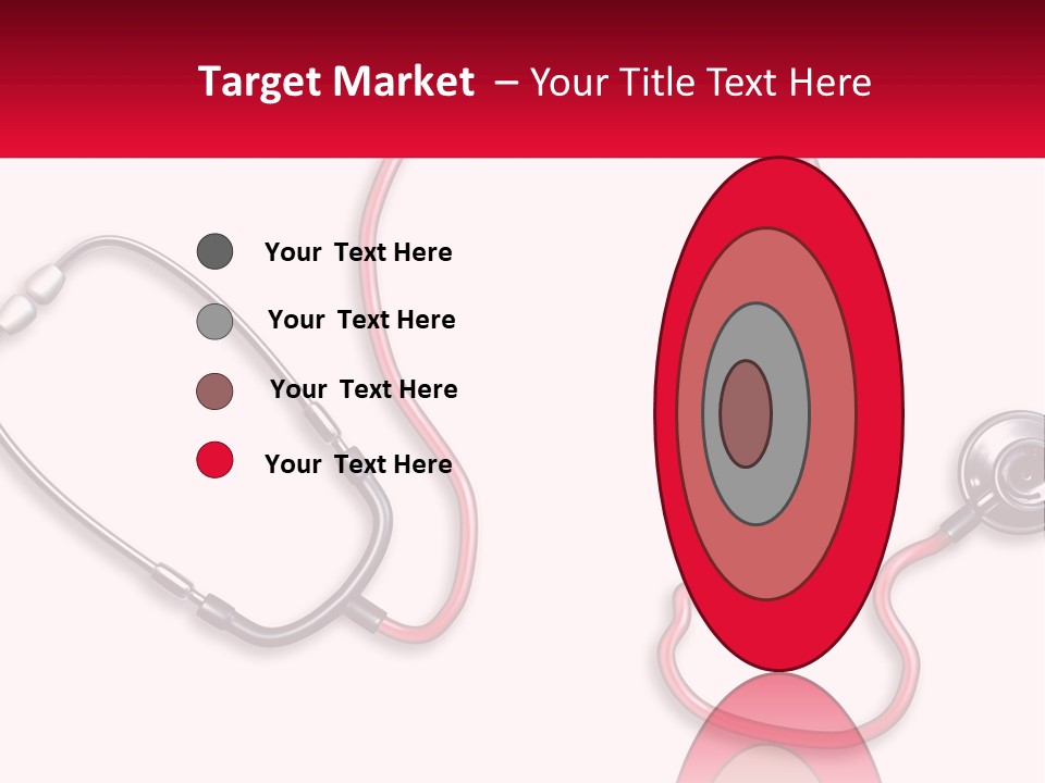 A Stethoscope Next To A Stethoscope With A Doctor ' PowerPoint Template