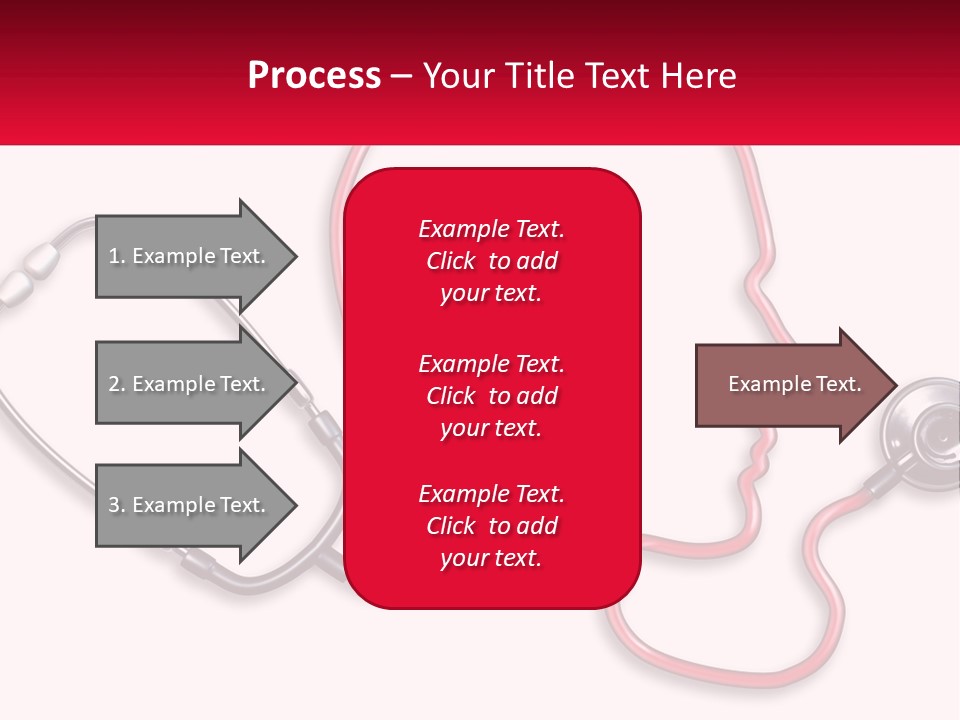 A Stethoscope Next To A Stethoscope With A Doctor ' PowerPoint Template