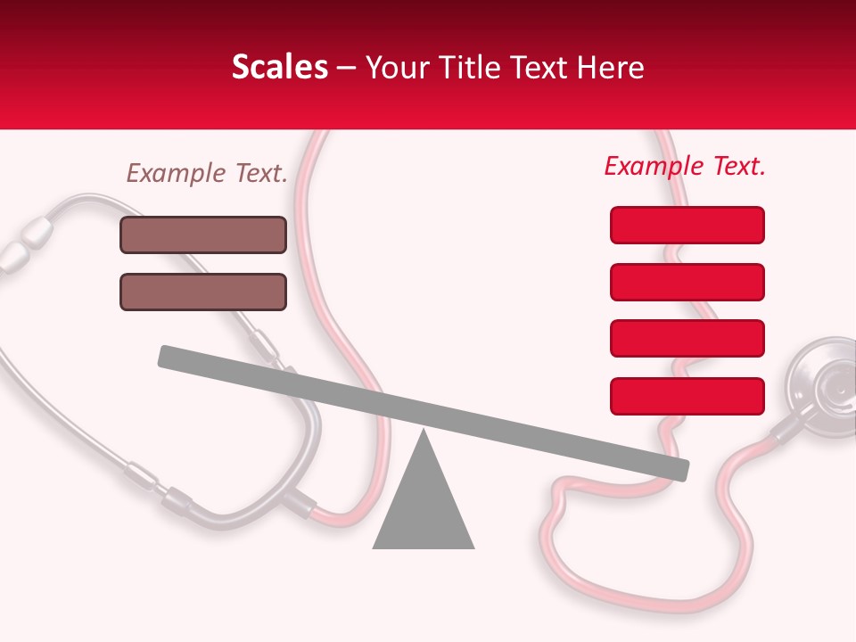 A Stethoscope Next To A Stethoscope With A Doctor ' PowerPoint Template