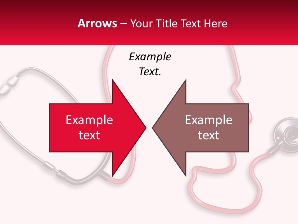A Stethoscope Next To A Stethoscope With A Doctor ' PowerPoint Template