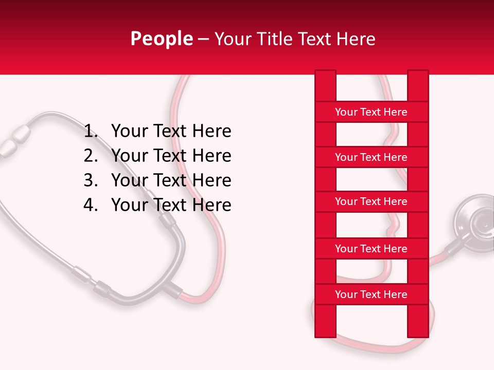 A Stethoscope Next To A Stethoscope With A Doctor ' PowerPoint Template