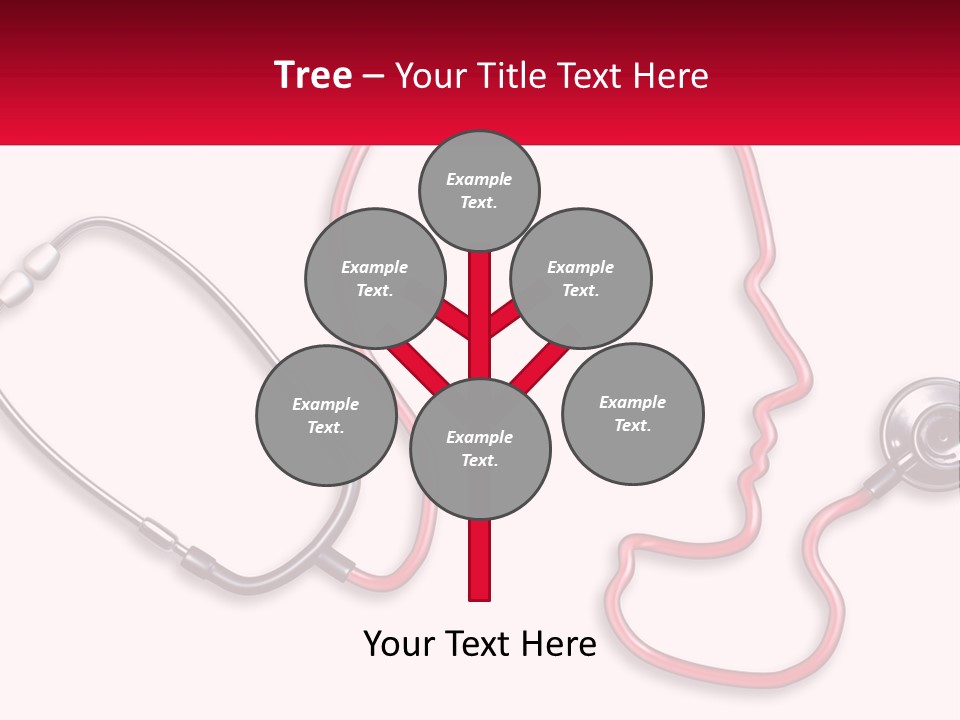 A Stethoscope Next To A Stethoscope With A Doctor ' PowerPoint Template