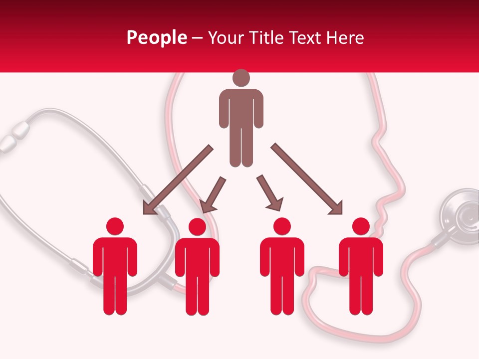 A Stethoscope Next To A Stethoscope With A Doctor ' PowerPoint Template