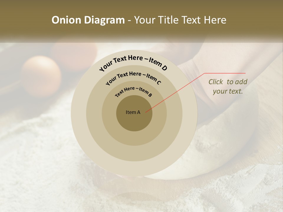 A Person Kneading Dough On Top Of A Wooden Table PowerPoint Template