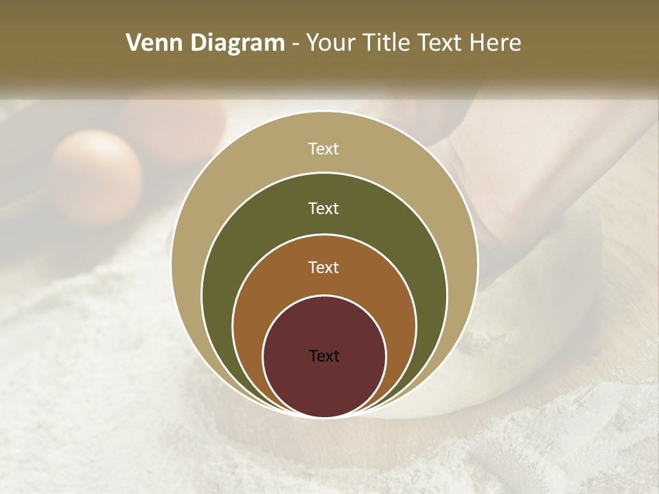 A Person Kneading Dough On Top Of A Wooden Table PowerPoint Template