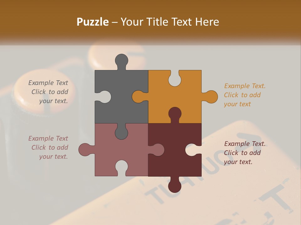 A Close Up Of A Yellow And Black Control Panel PowerPoint Template