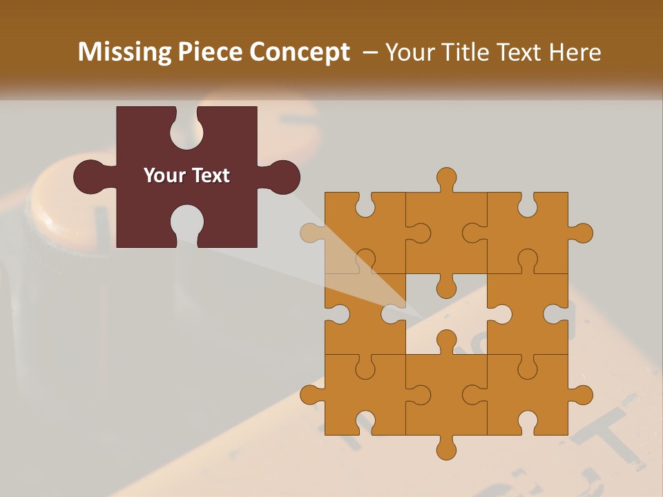 A Close Up Of A Yellow And Black Control Panel PowerPoint Template