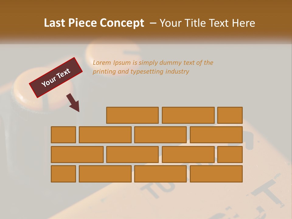 A Close Up Of A Yellow And Black Control Panel PowerPoint Template