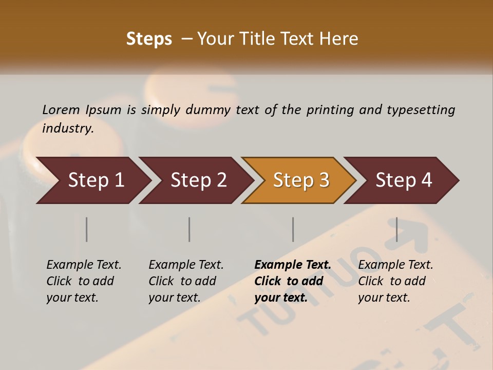 A Close Up Of A Yellow And Black Control Panel PowerPoint Template