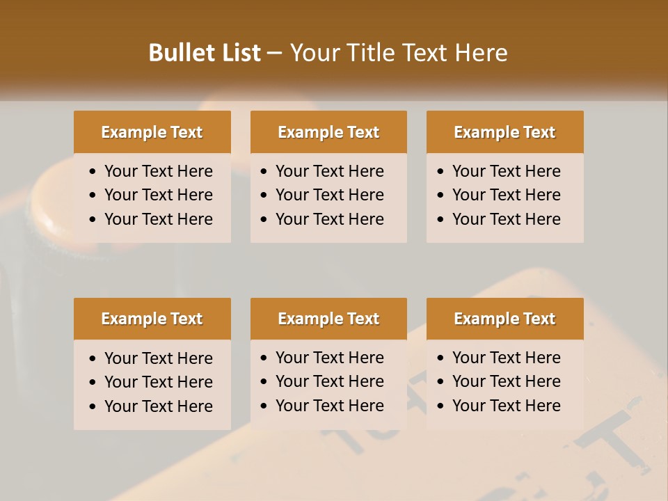 A Close Up Of A Yellow And Black Control Panel PowerPoint Template