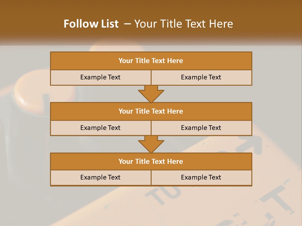 A Close Up Of A Yellow And Black Control Panel PowerPoint Template