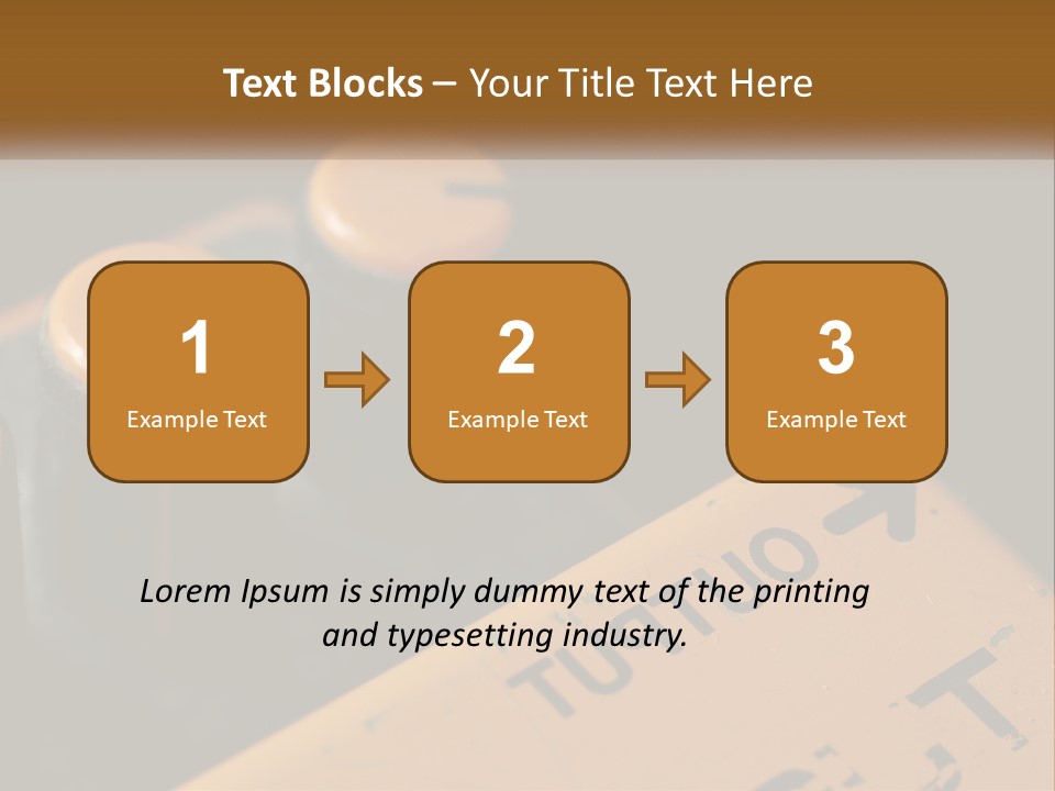 A Close Up Of A Yellow And Black Control Panel PowerPoint Template