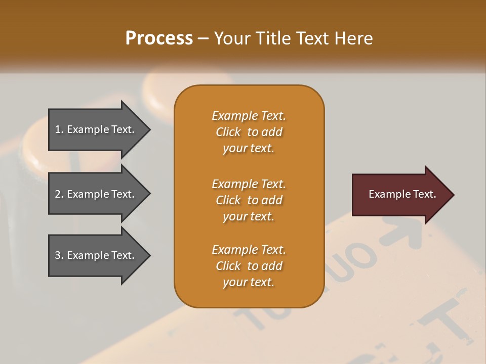 A Close Up Of A Yellow And Black Control Panel PowerPoint Template
