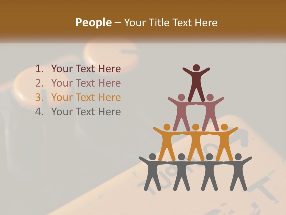 A Close Up Of A Yellow And Black Control Panel PowerPoint Template