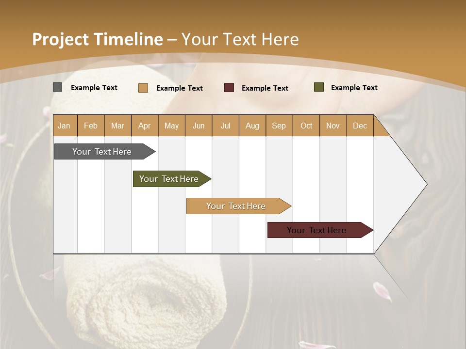 A Woman's Foot On Top Of A Towel On A Wooden Table PowerPoint Template