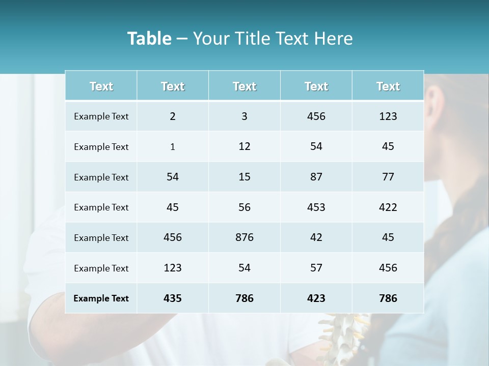 A Man And A Woman Looking At A Skeleton PowerPoint Template
