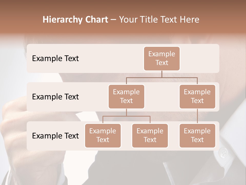 A Man Holding His Hand To His Face PowerPoint Template