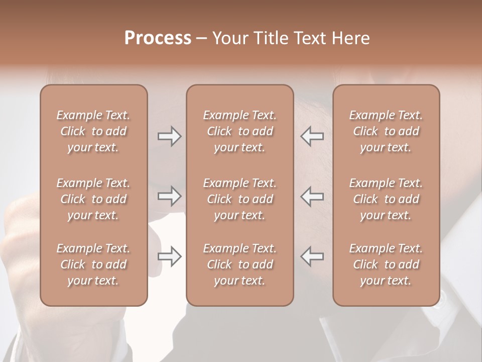 A Man Holding His Hand To His Face PowerPoint Template