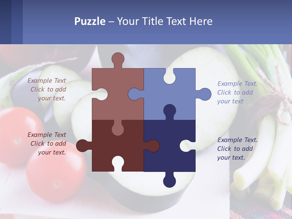 A Table Topped With Lots Of Different Types Of Vegetables PowerPoint Template