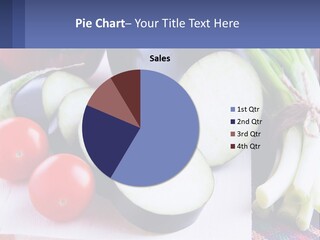 A Table Topped With Lots Of Different Types Of Vegetables PowerPoint Template