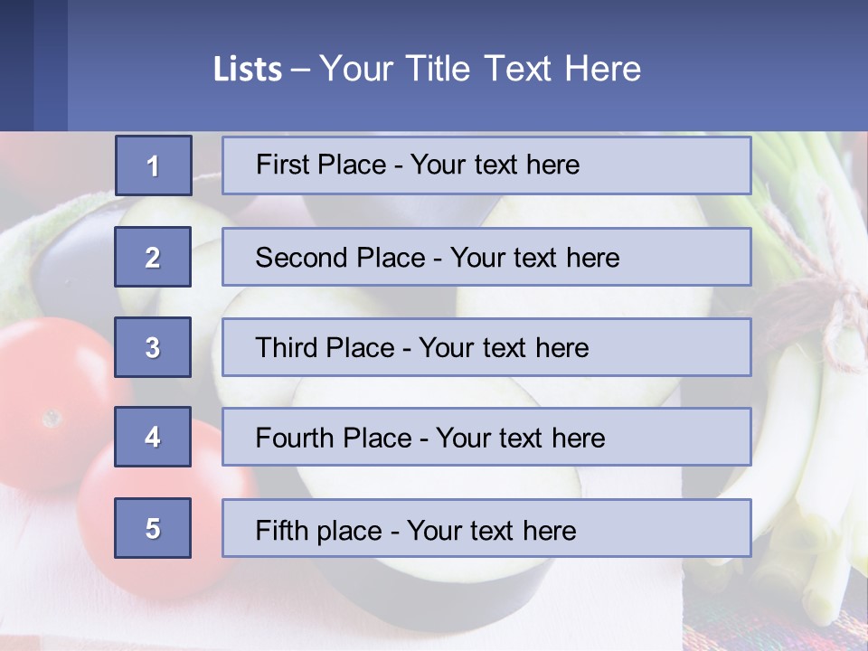 A Table Topped With Lots Of Different Types Of Vegetables PowerPoint Template