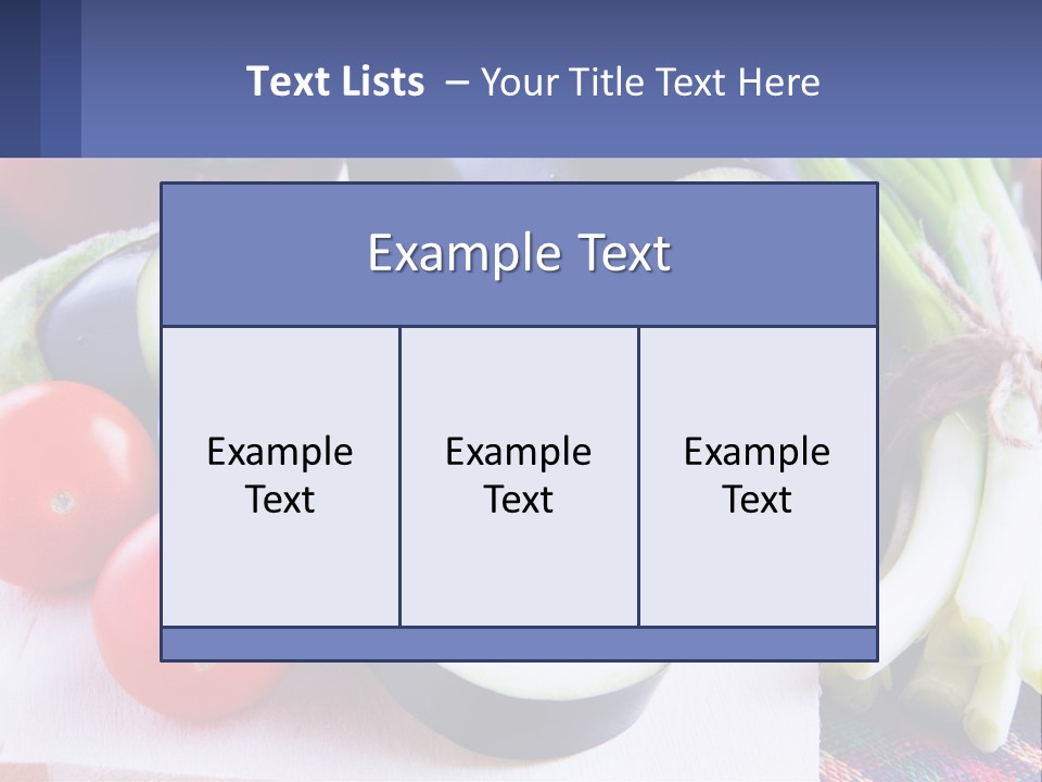 A Table Topped With Lots Of Different Types Of Vegetables PowerPoint Template