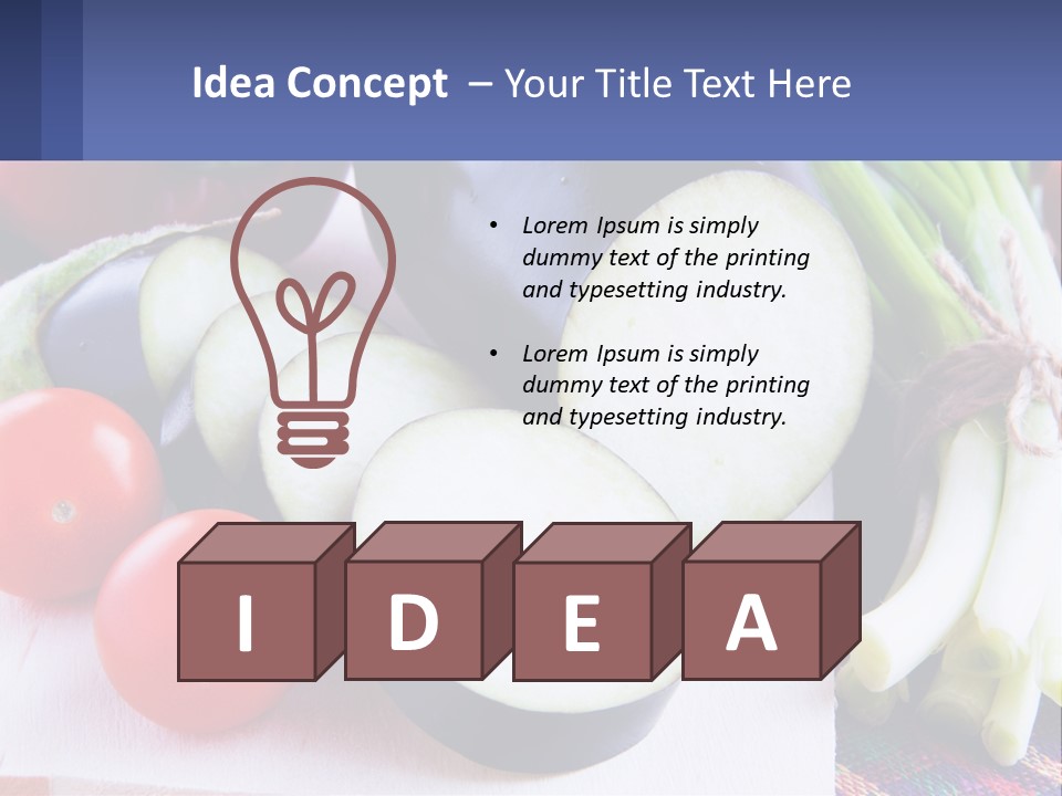 A Table Topped With Lots Of Different Types Of Vegetables PowerPoint Template
