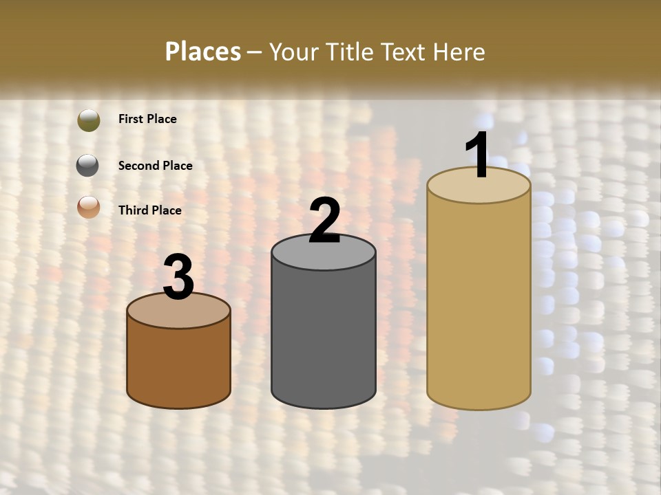 A Close Up Of A Pattern On A Wall PowerPoint Template