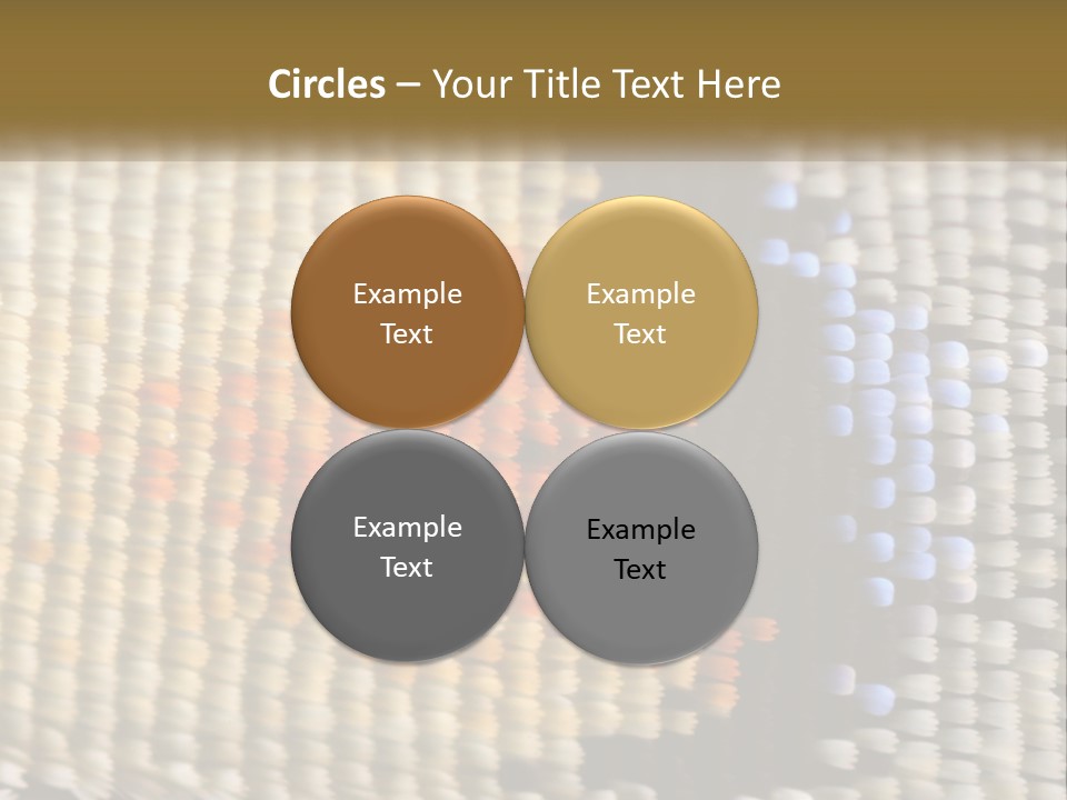 A Close Up Of A Pattern On A Wall PowerPoint Template