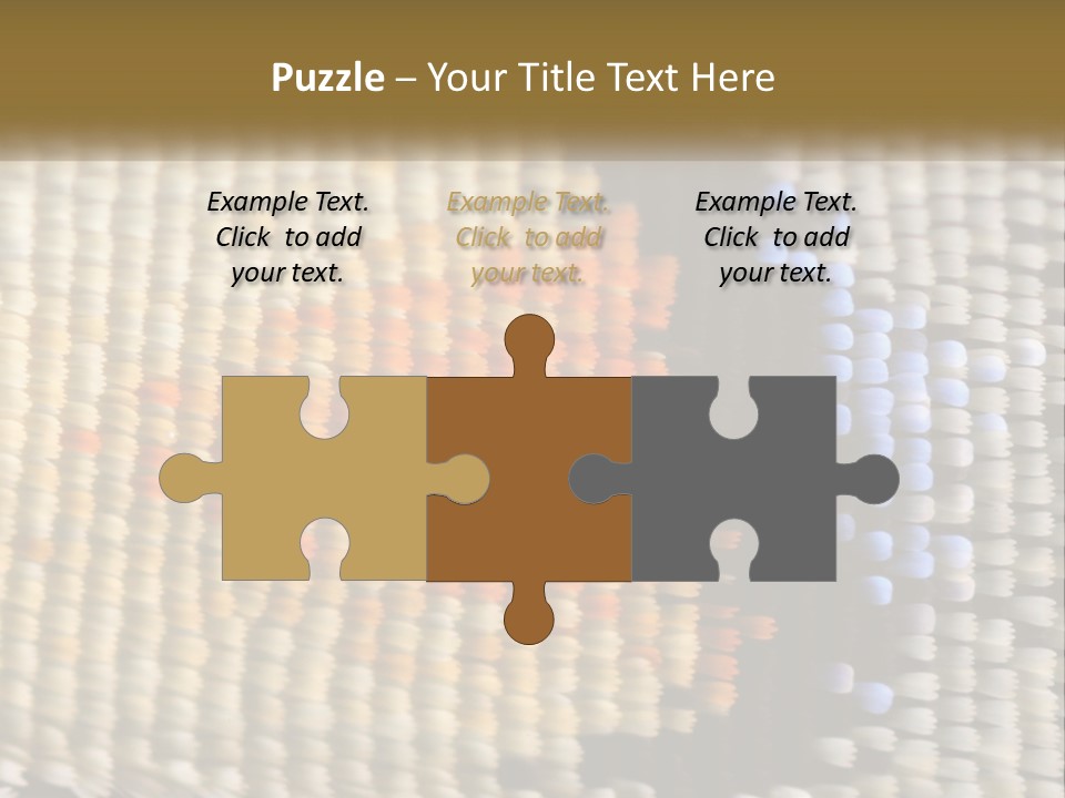 A Close Up Of A Pattern On A Wall PowerPoint Template