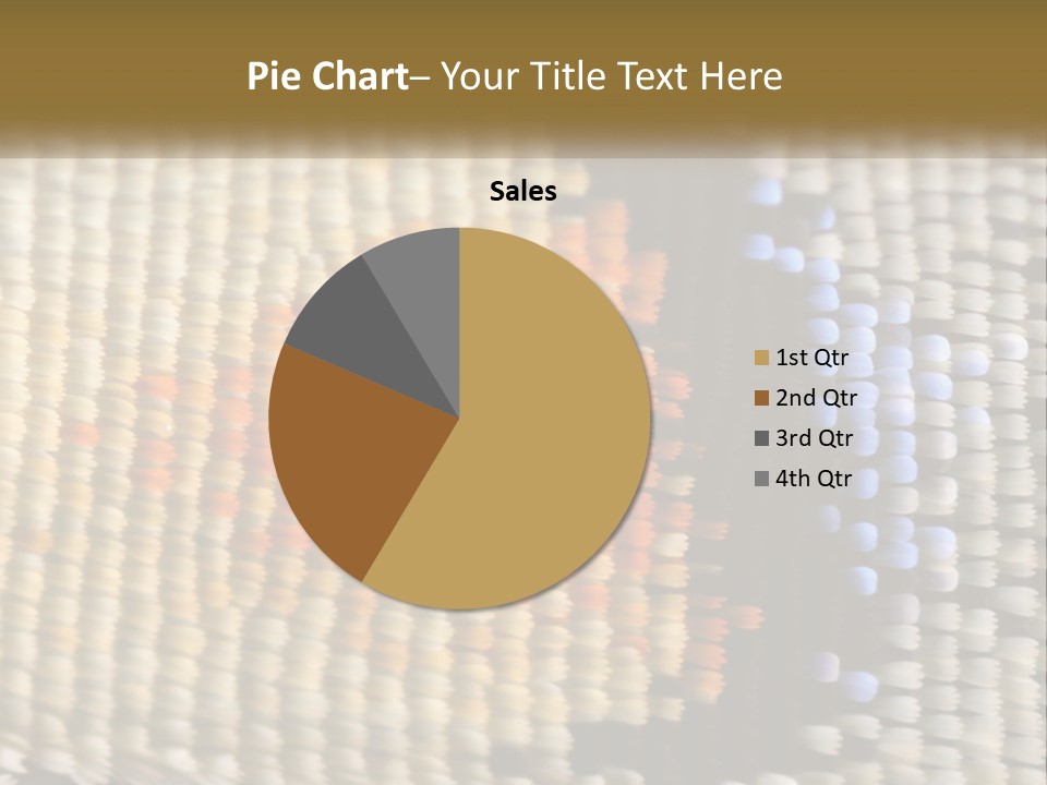 A Close Up Of A Pattern On A Wall PowerPoint Template