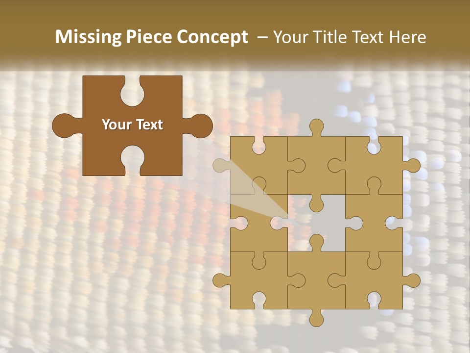 A Close Up Of A Pattern On A Wall PowerPoint Template