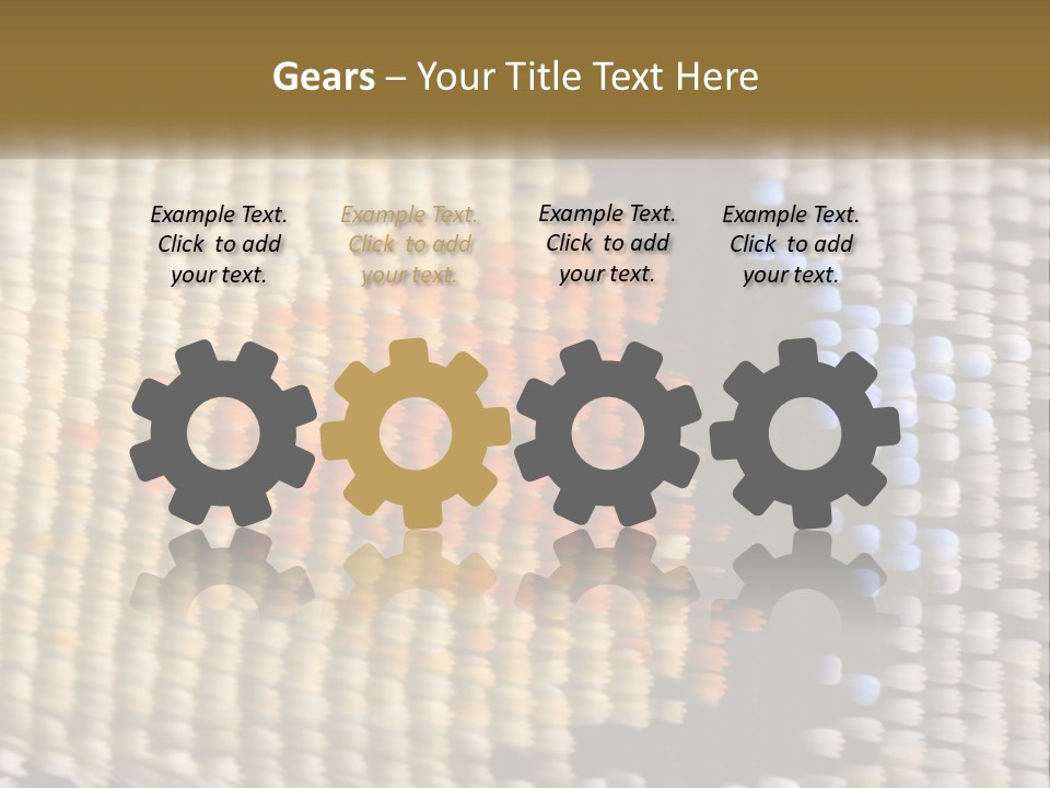 A Close Up Of A Pattern On A Wall PowerPoint Template