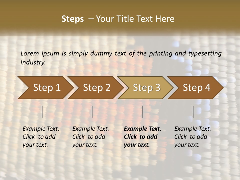 A Close Up Of A Pattern On A Wall PowerPoint Template